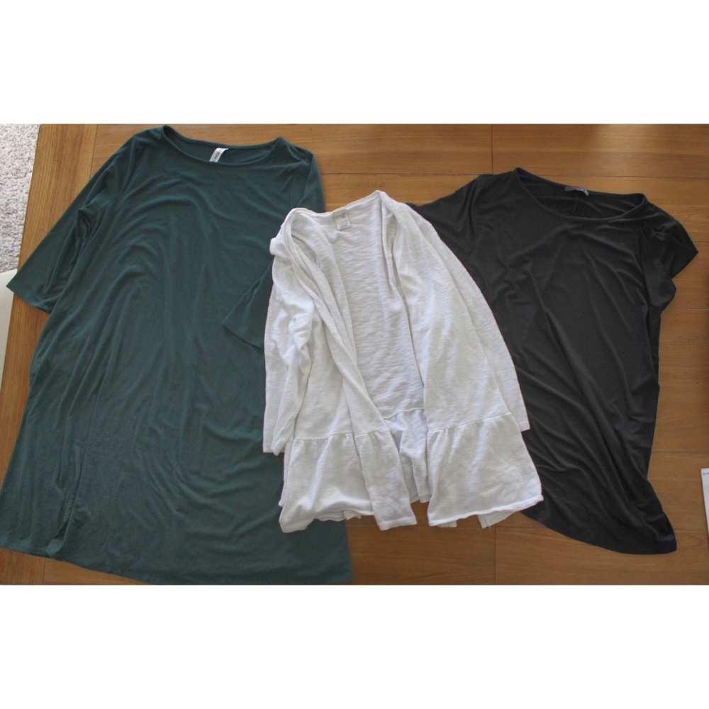 Women’s (3) Piece Top and Dress Bundle Lot 2X